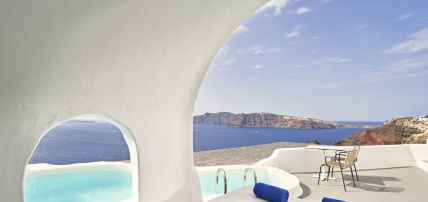 Hôtel Katikies Santorini 5* Adult Only +13, Séjour Grèce & ses îles, Cyclades, Santorin par Ôvoyages Hôtel Katikies Santorini 5* Adult Only +13, Séjour Grèce & ses îles, Cyclades, Santorin par Ôvoyages